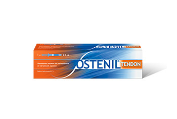 OSTENIL® TENDON Fertigspritze zur Behandlung von Schmerzen und eingeschränkter Bewegungsfähigkeit bei Sehnenbeschwerden. Wirksam, sicher und verträglich!