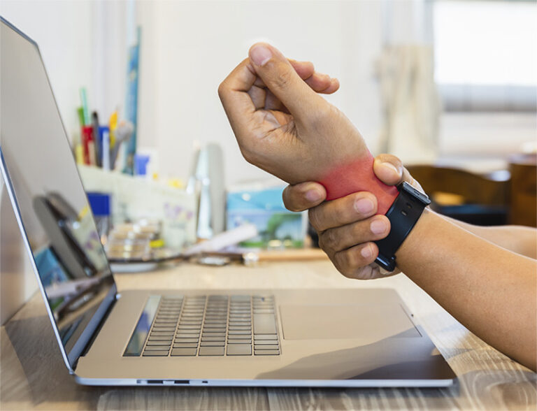 Sehnenscheidenentzündung im Handgelenk