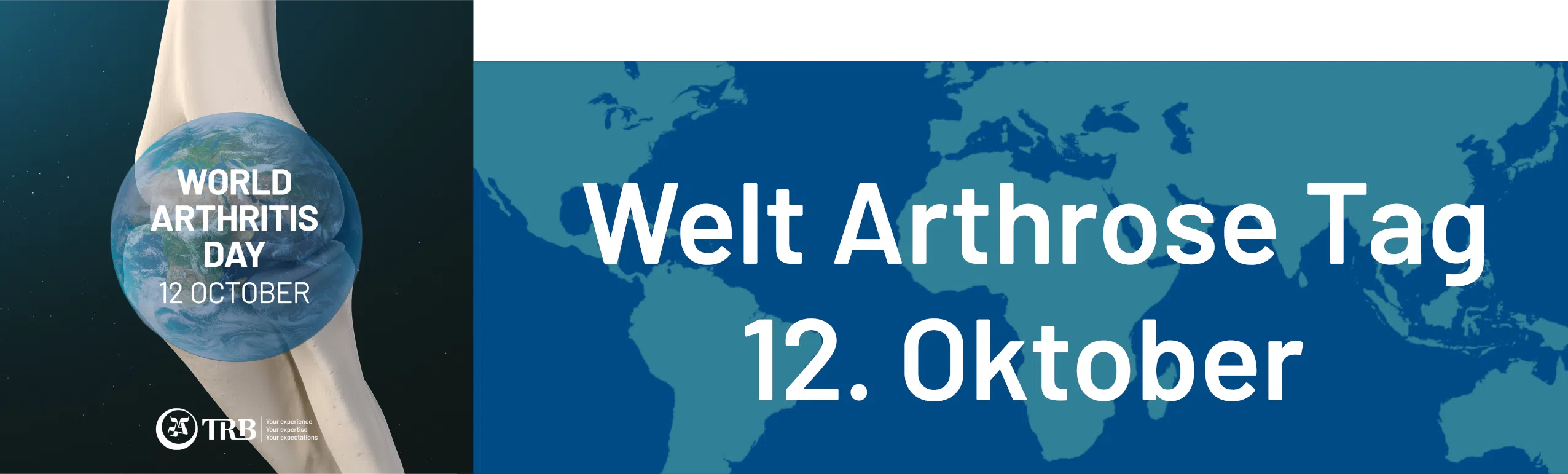 Welt Arthrose Tag - Banner