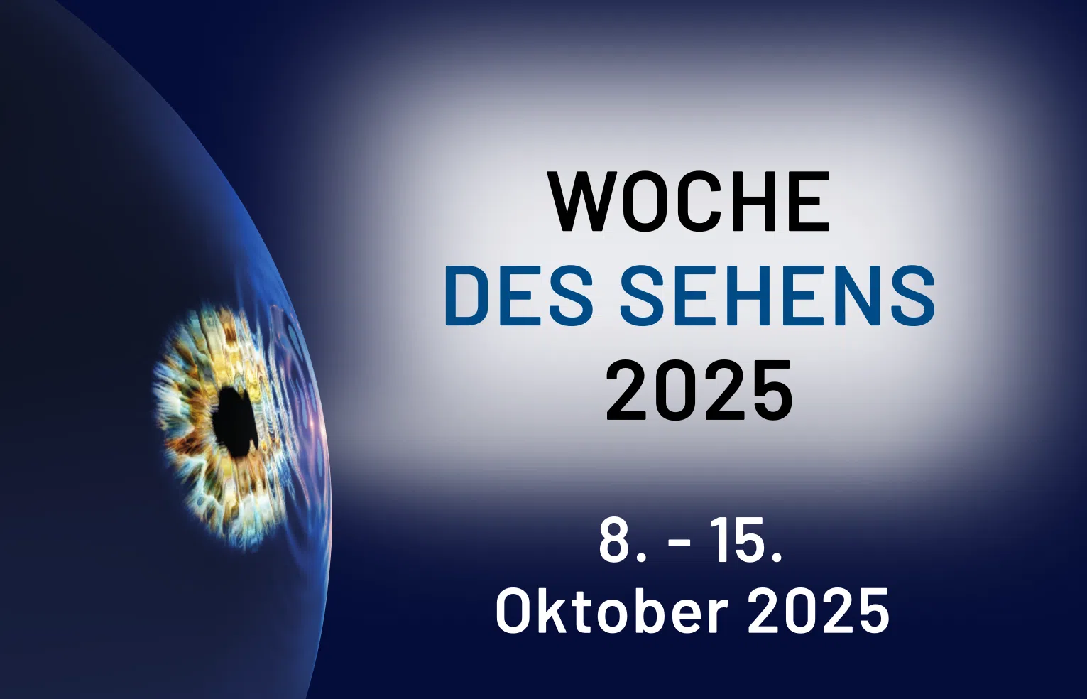 Woche des Sehens - Banner