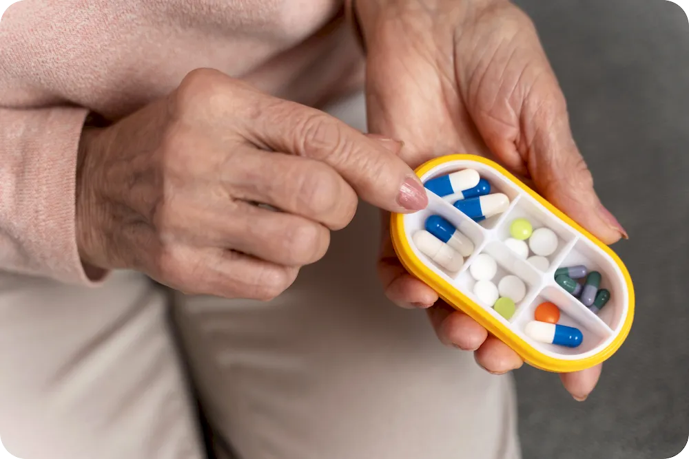 Behandlung mit Medikamenten bei Osteoporose